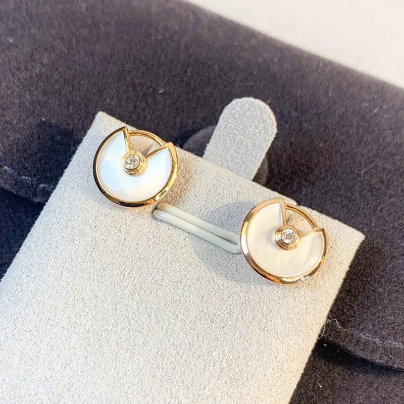 Cartier Disc Earrings