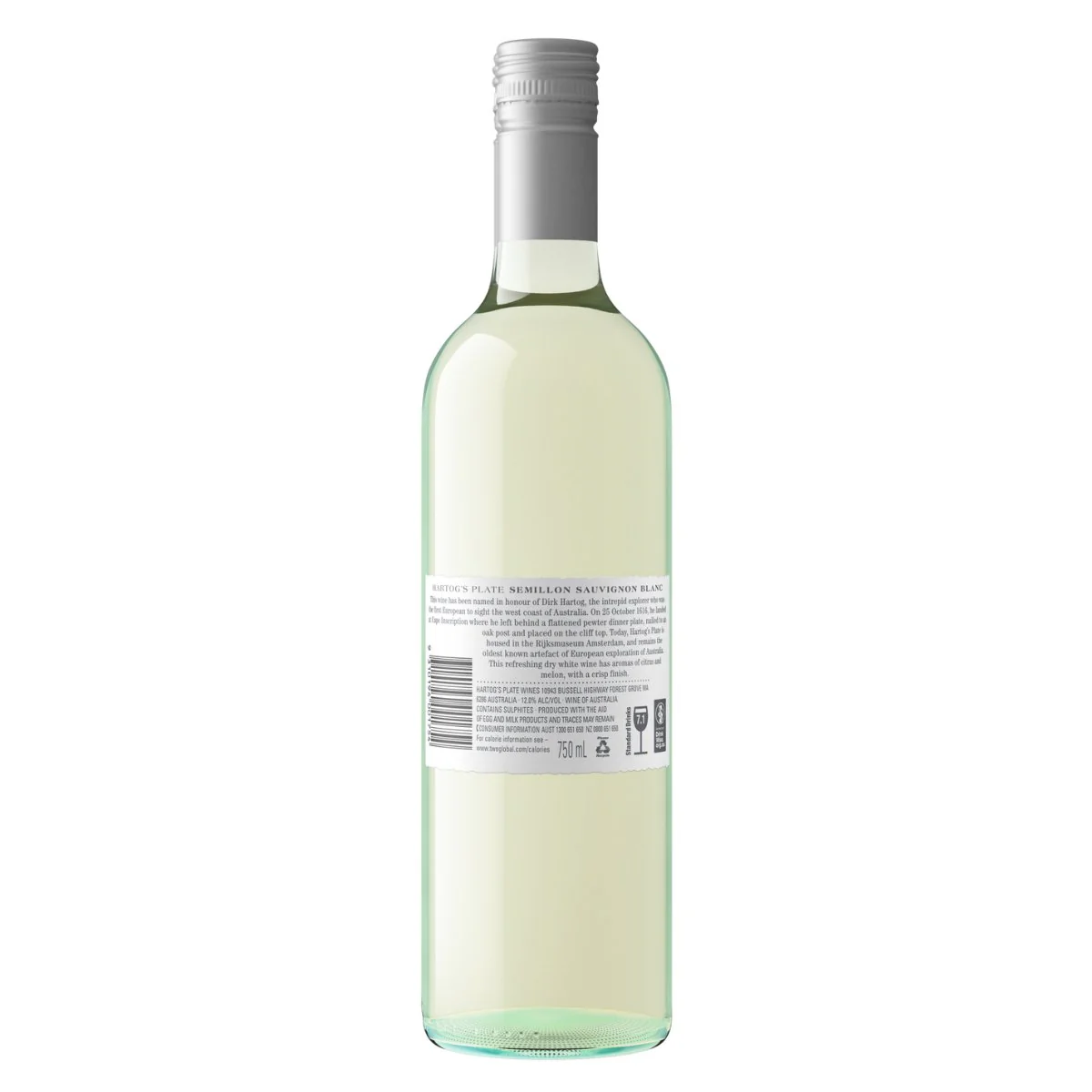 Hartog's Plate Semillon Sauvignon Blanc (750mL)