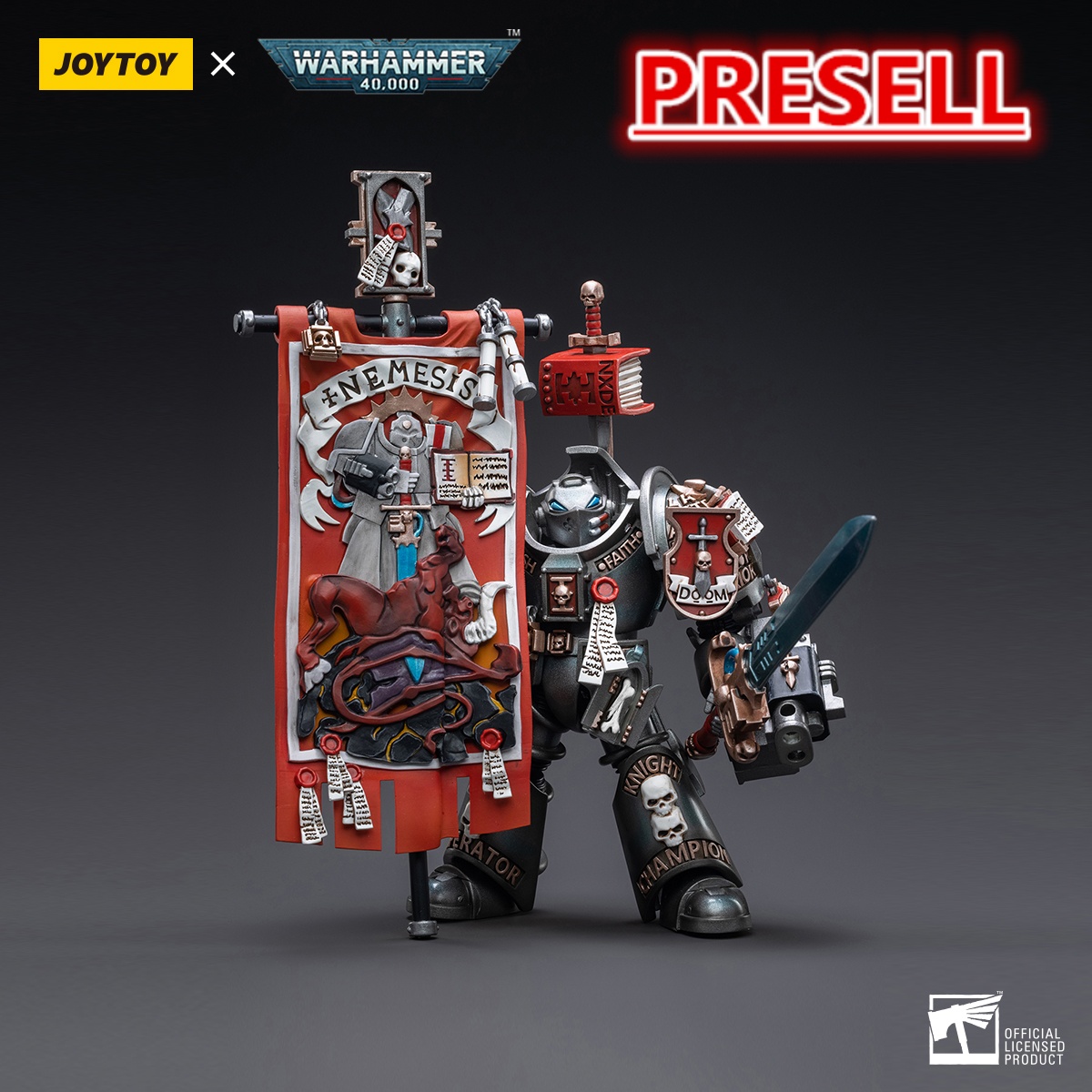JOYTOY Warhammer 40k 1: 18 Grey Knights Terminator - JOYTOY WORLD