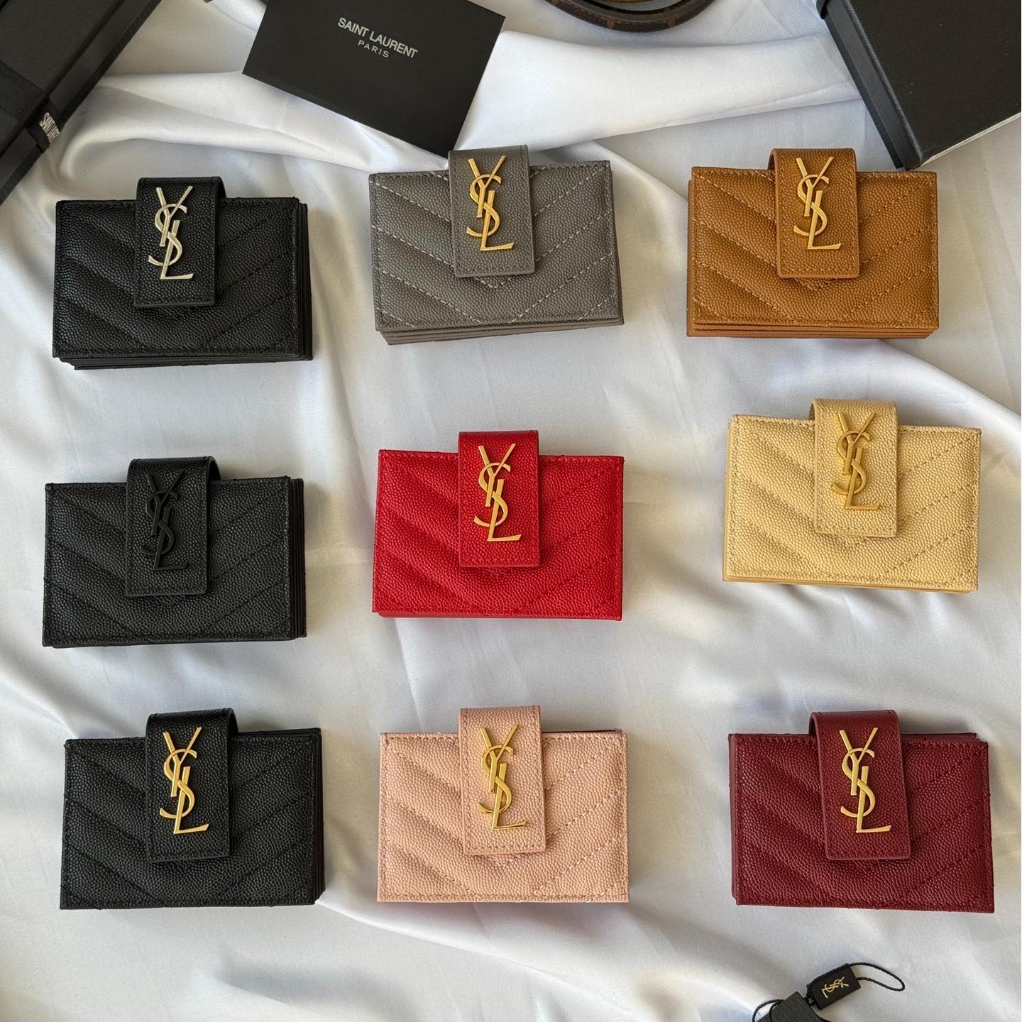 YSL Wallets Card Holder 607907