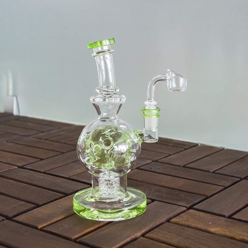 9 Glass Exosphere Fumed Perc Dab Rig