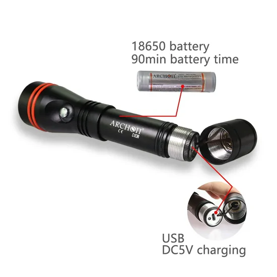 Archon C10R 1200lm Diving Light