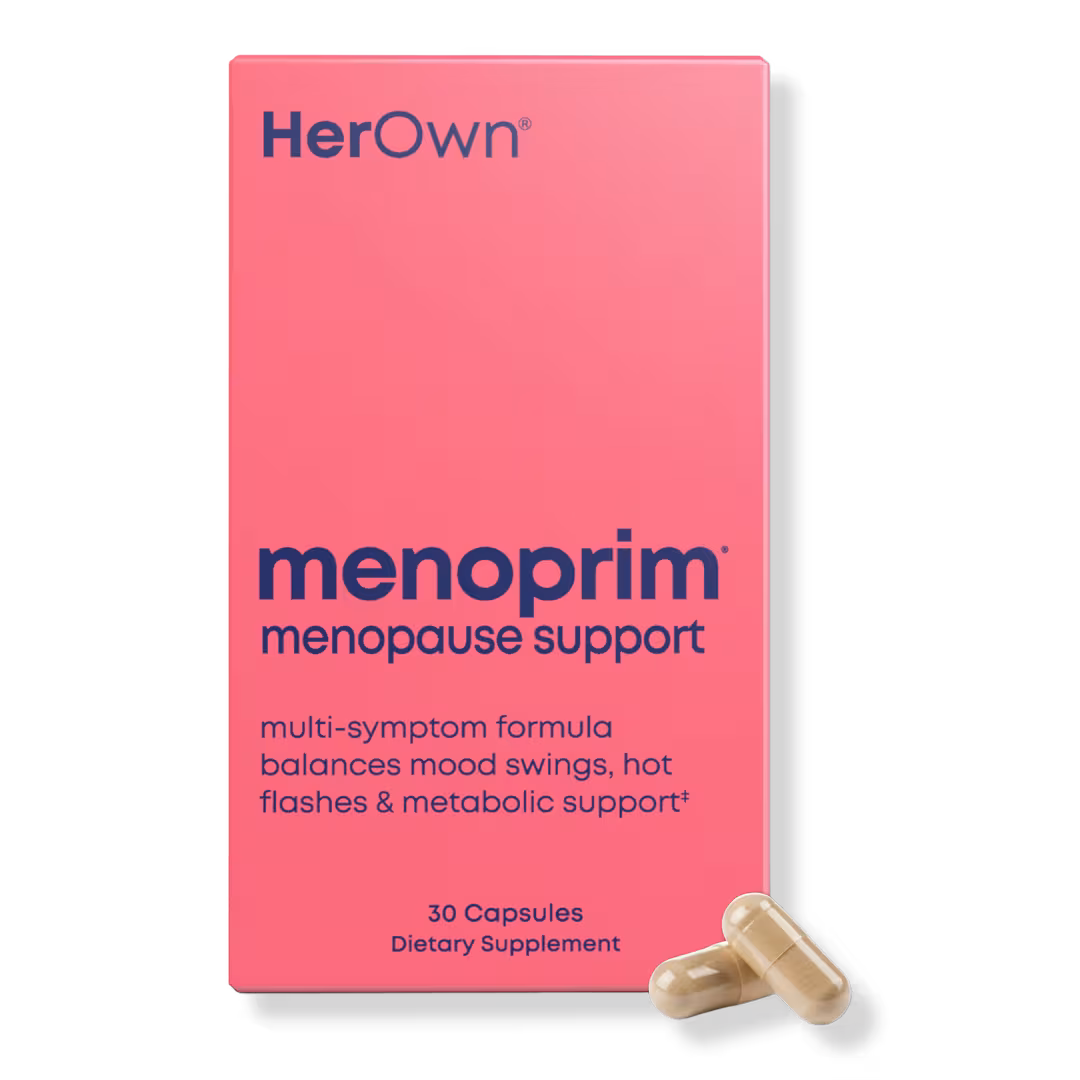 Her Own  Menoprim Capsules: Menopause Support and Balance Mood Swings