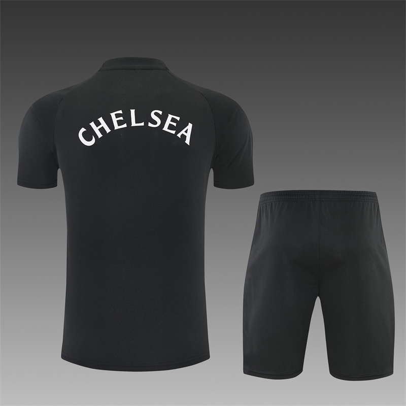 2026/2027 Chelsea Short Sleeve Training Suit (Adult and Children's Set)