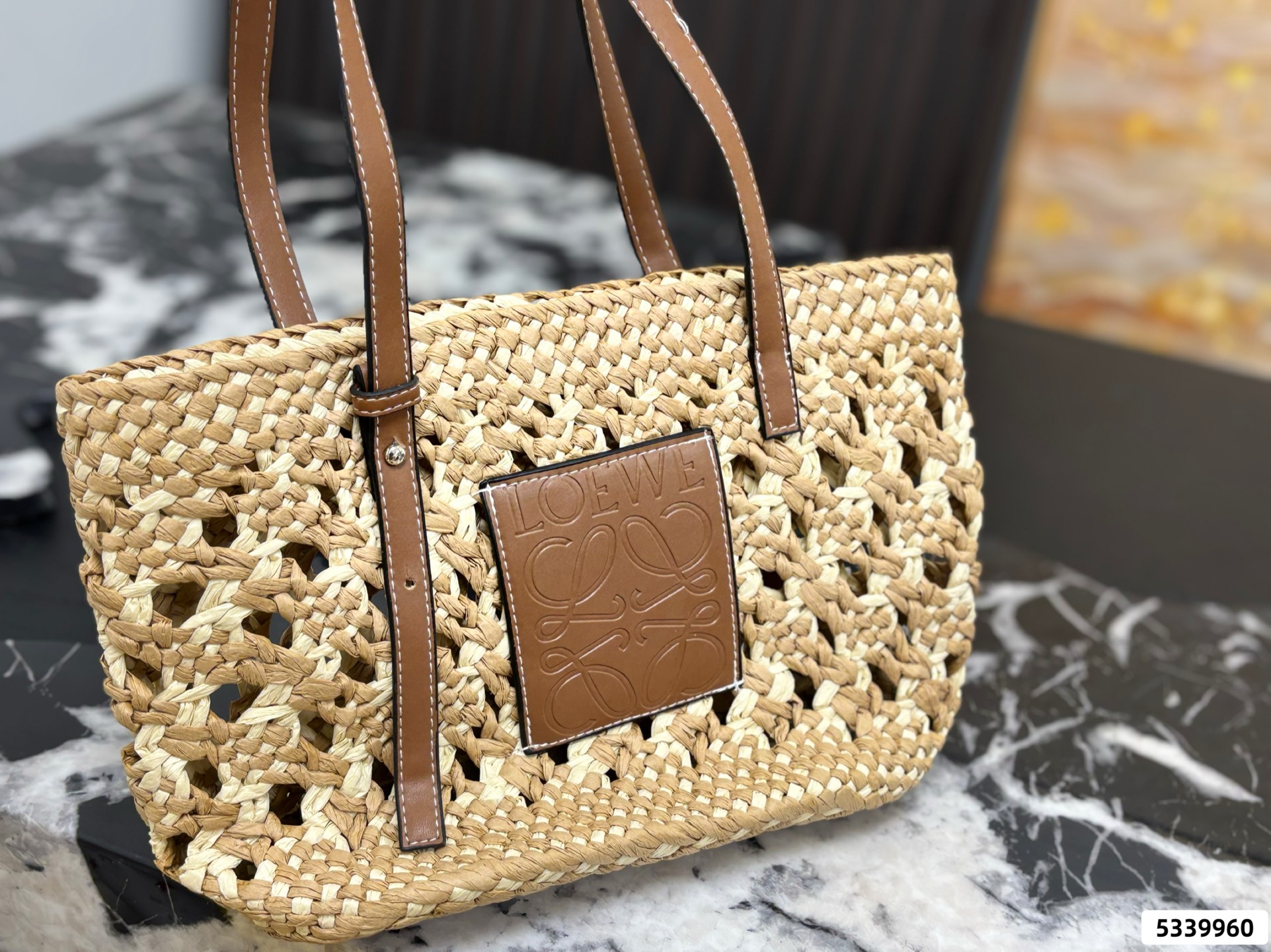 Loewe Straw Bag