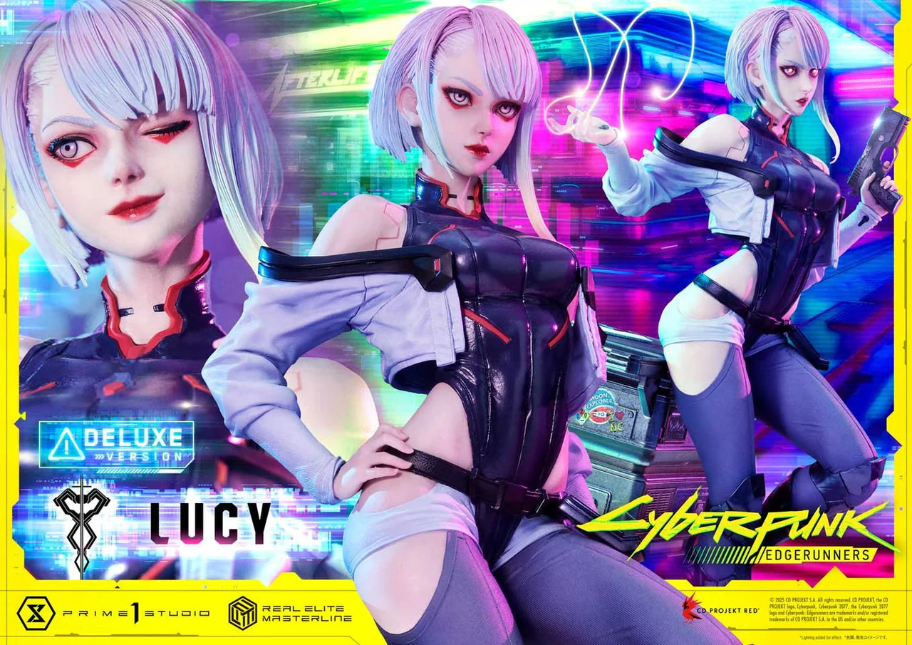 Cyberpunk - Lucy | 1:4 Resin Statue | by Prime 1 Studio