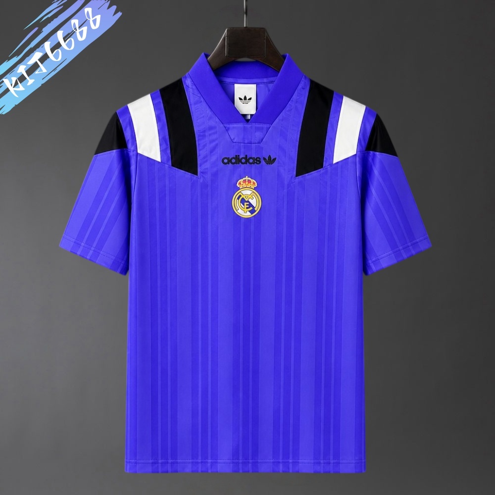 2026/2027 Real Madrid EQT Training suit retro version Football Shirt (Fans Edition）