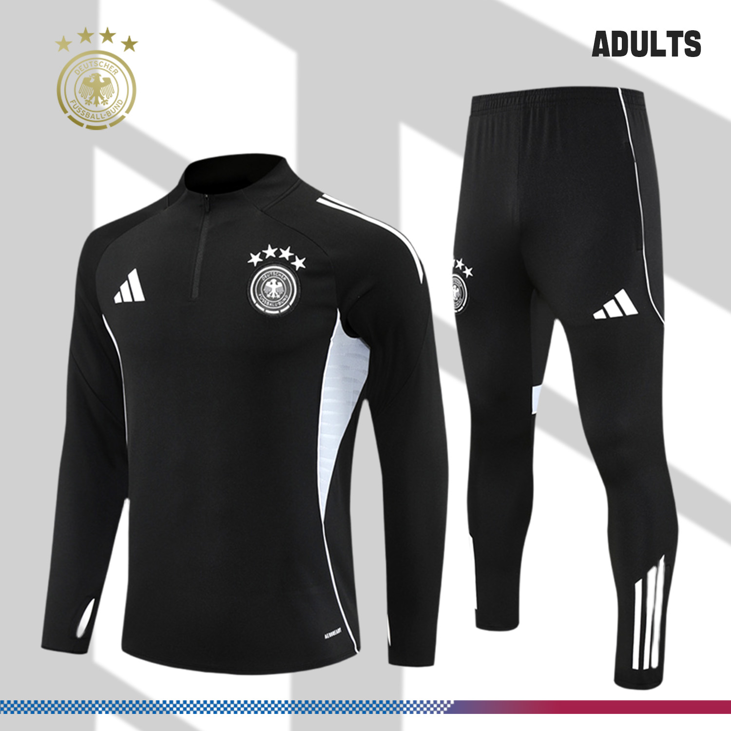 2025/2026 Germany Half Zip Suit (Adult kit)