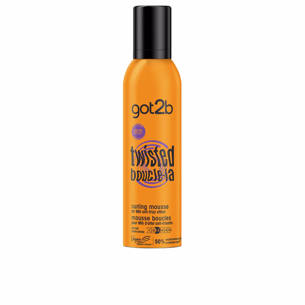GOT2B TWISTED Schaum sorgt für perfekte Locken