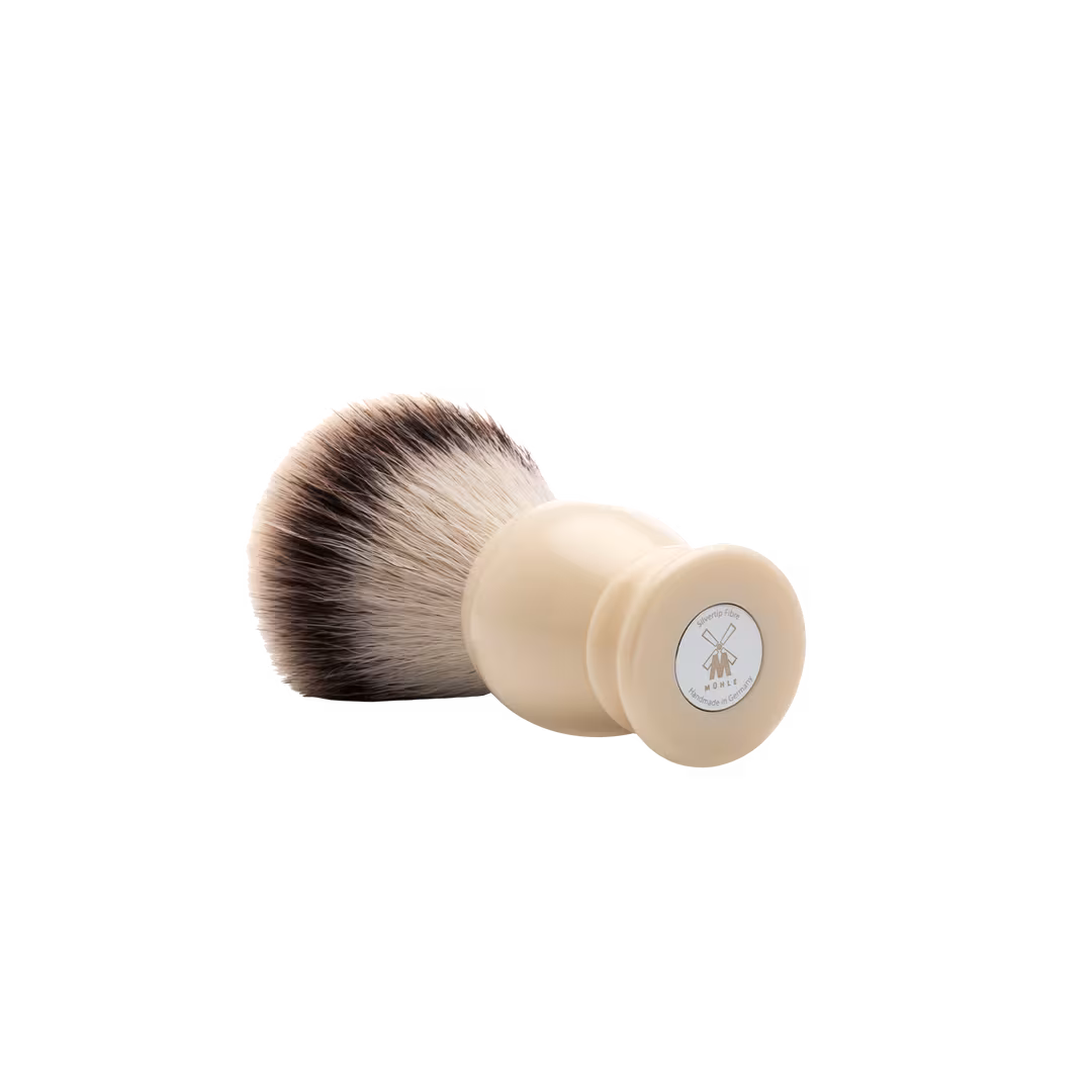 MÜHLE  Classic Faux Ivory Silvertip Fiber Shaving Brush