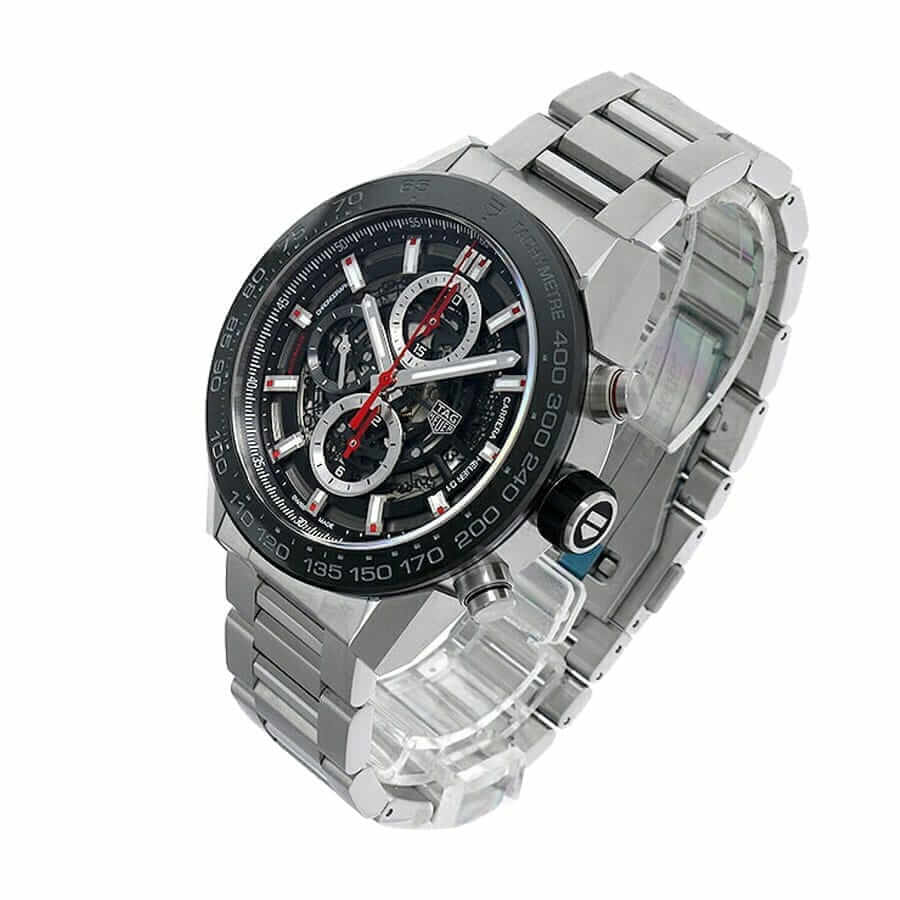 TAG Heuer Carrera 01 Steel Black Replica
