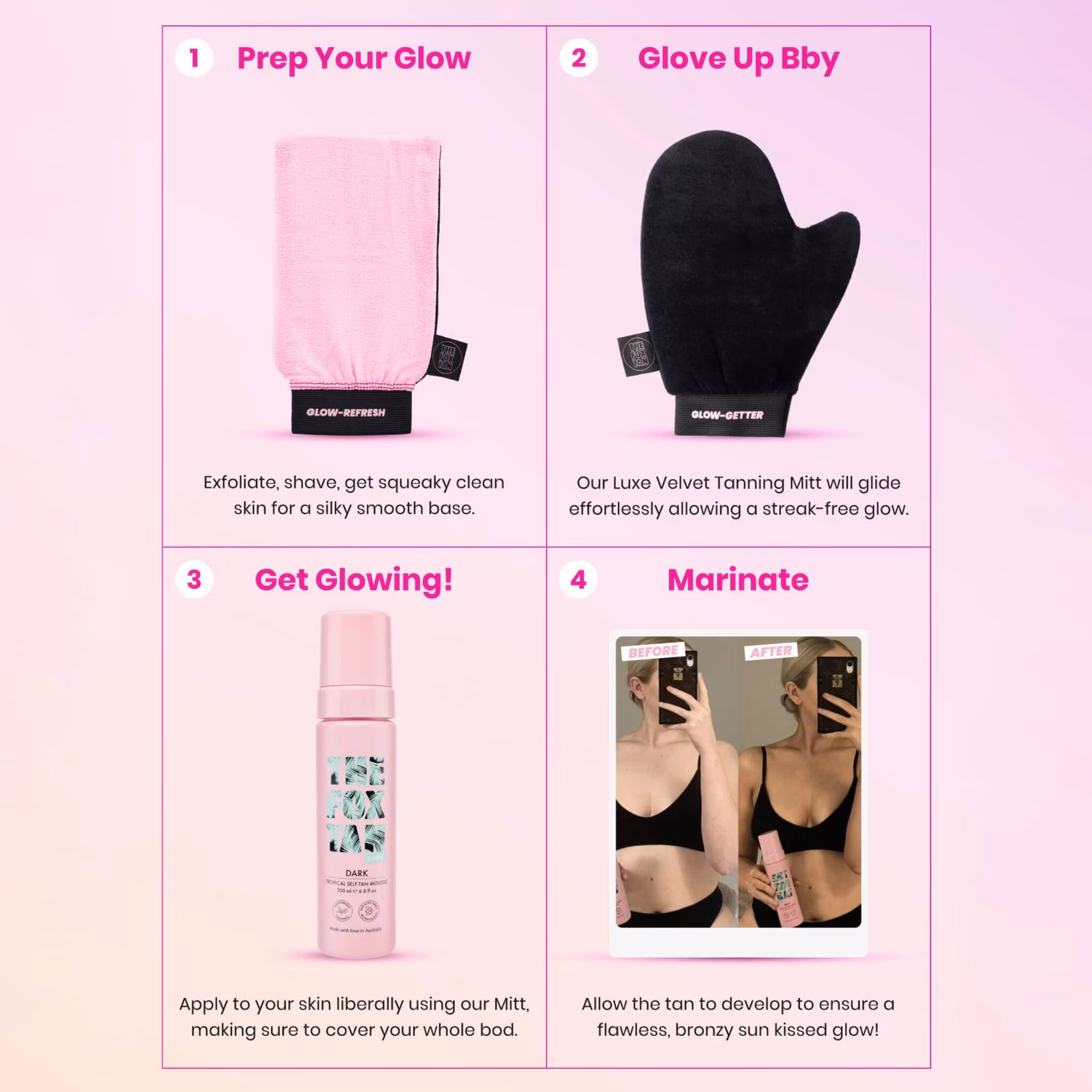 Dark Tropical Self-Tan Mousse