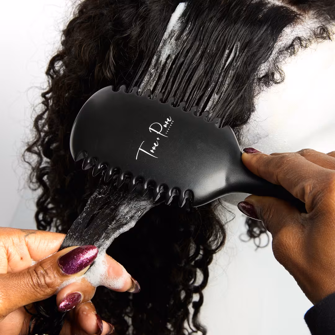 True + Pure Texture  Defining and Detangling Brush for Natural Hair