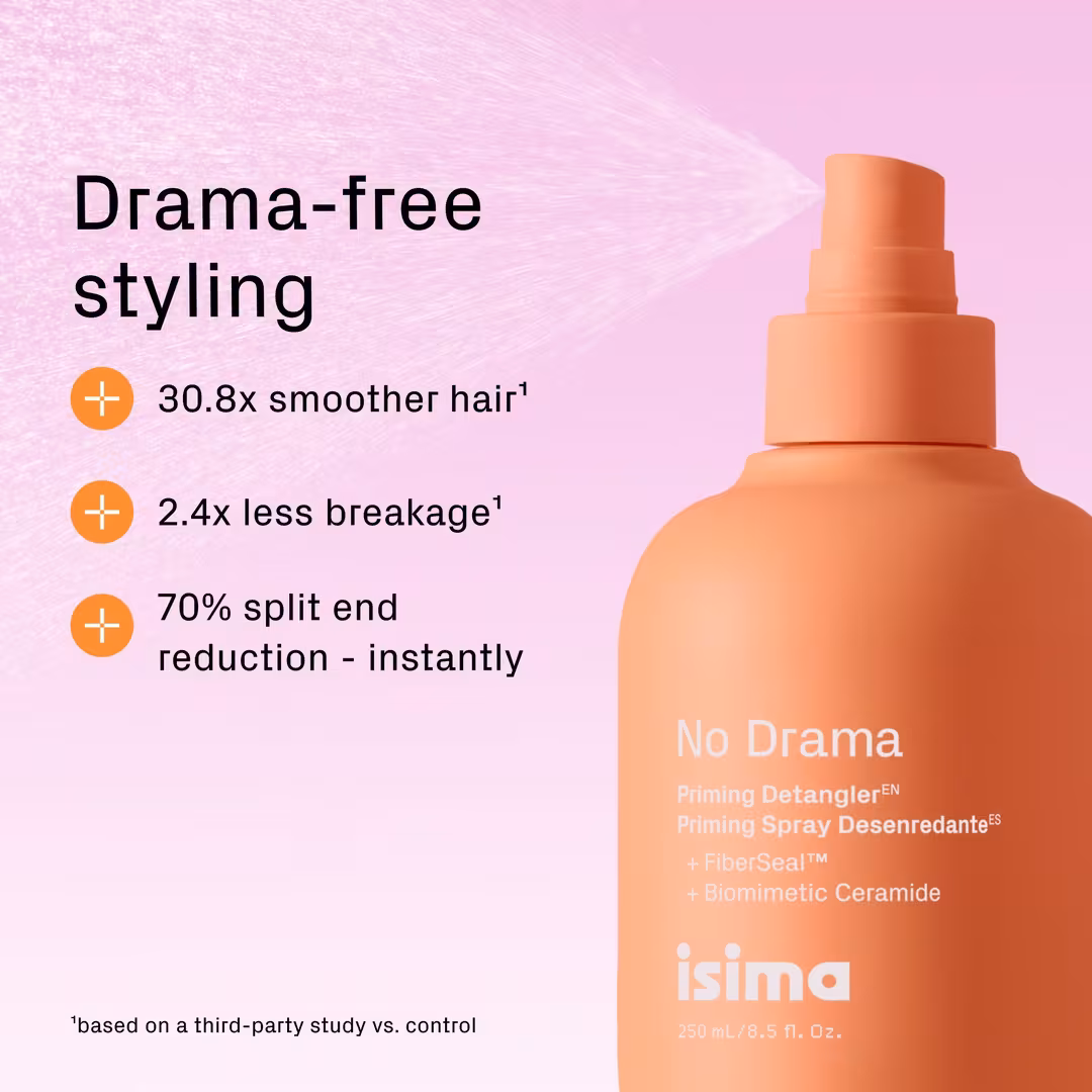 isima  No Drama Priming Detangler