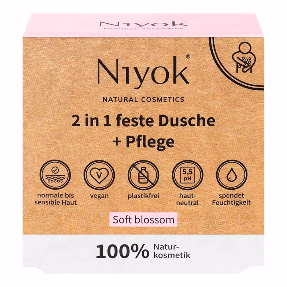 2in1 feste Dusche+Pflege - Soft blossom