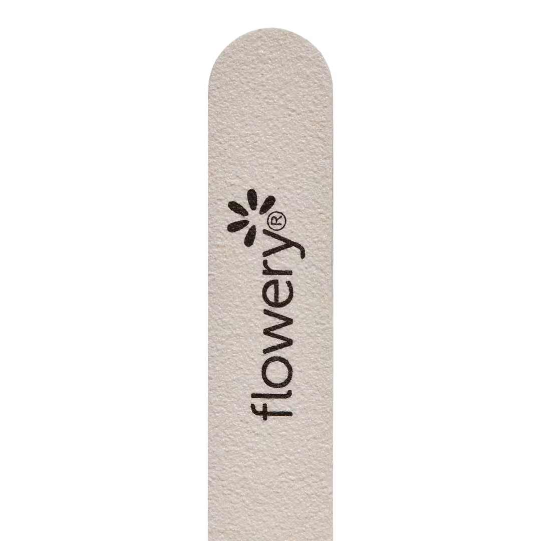 Flowery  Diamond White Pro Artificial Nail File