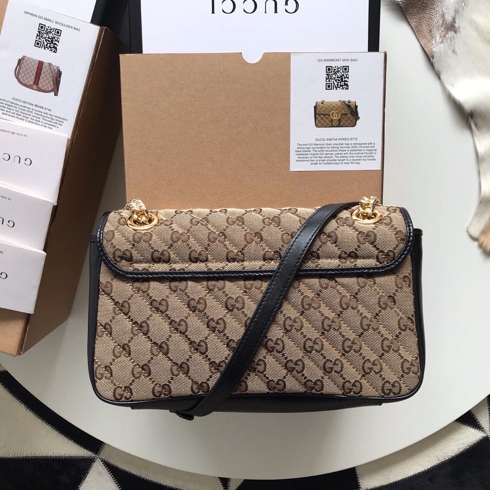 Gucci GG Marmont small shoulder bag 443497