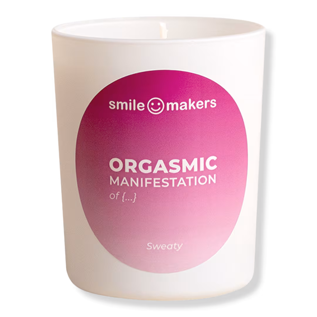 Smile Makers  Orgasmic Manifestation Scented Candle - Sweaty