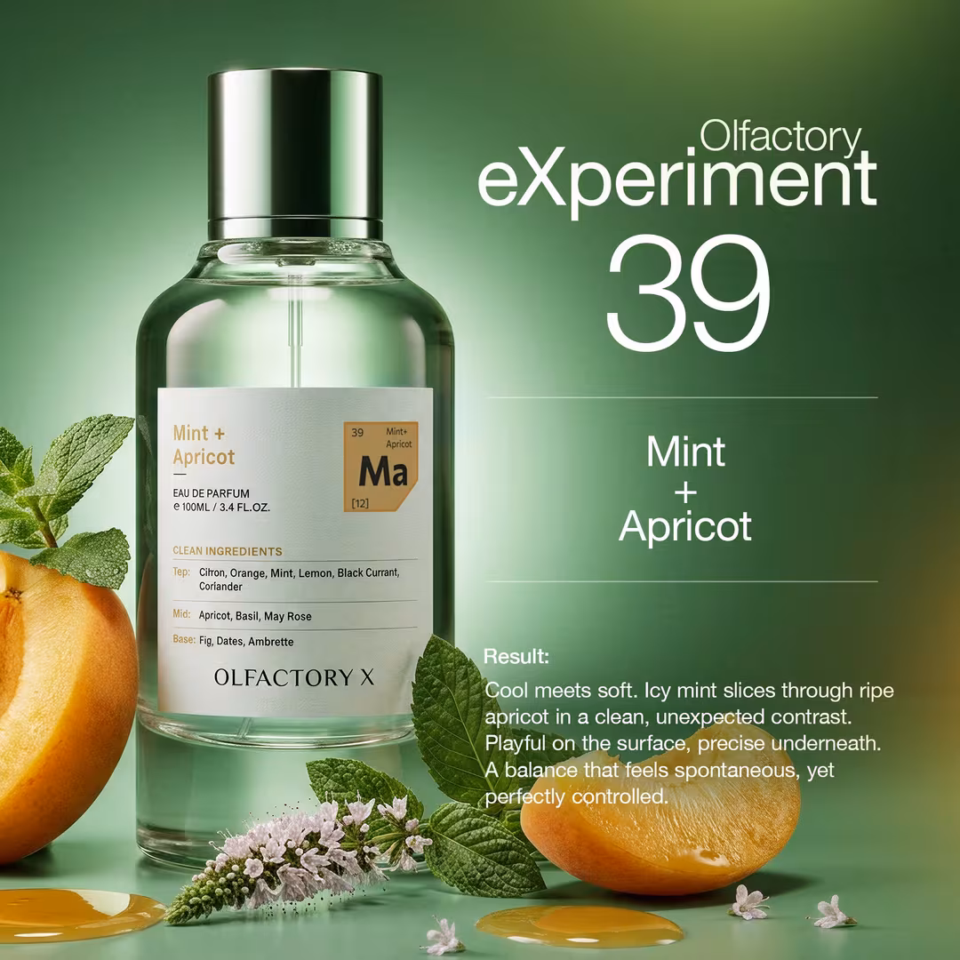 OLFACTORY X  Mint + Apricot Eau de Parfum