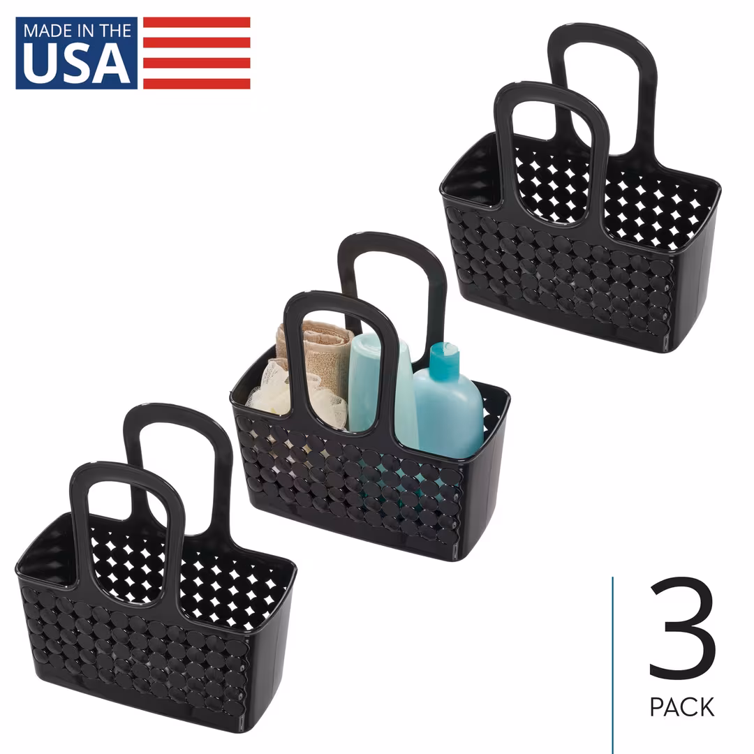 iDesign  Portable Shower Tote for Dorm or Bathroom
