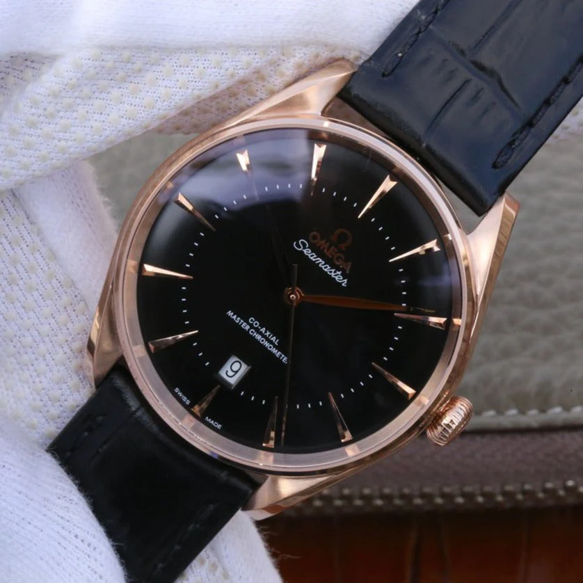 Omega Watch SEAMASTER CITY EDIZICNE VENEZIA 40MM ROSE GOLD BLACK DIAL