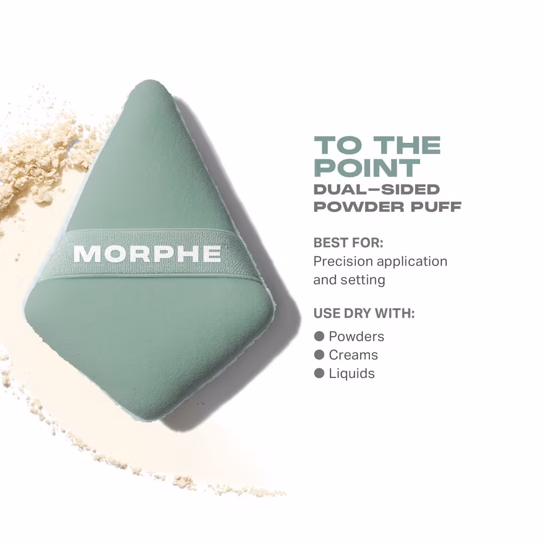 Morphe  To the Point Dual-Sided Powder Puff