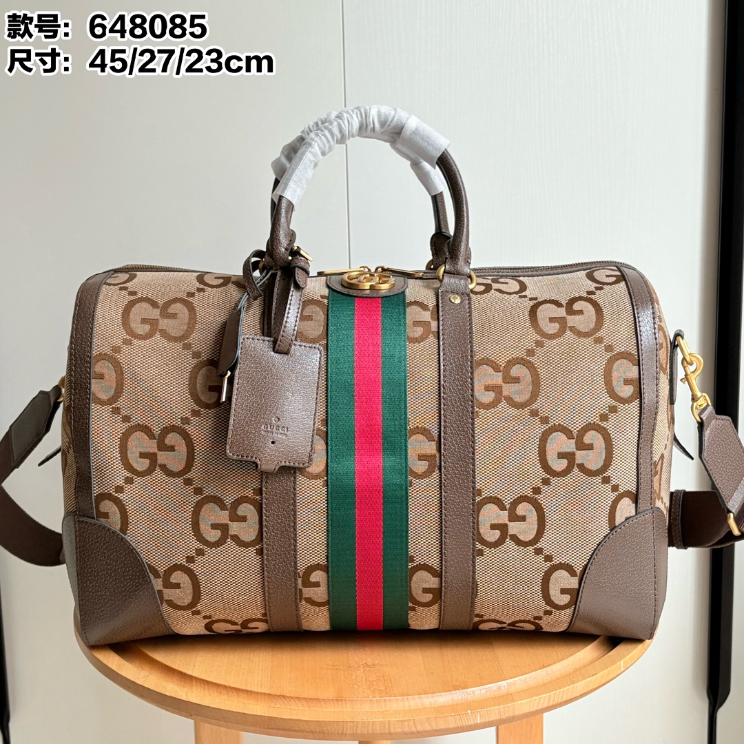 Gucci GG Textured Dollar Calfskin
