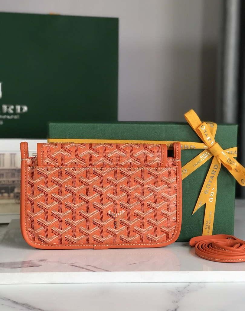 Replica Goyard PLUMETPMLTY50CL50P Portefeuille Plumet Pocket Wallet Orange