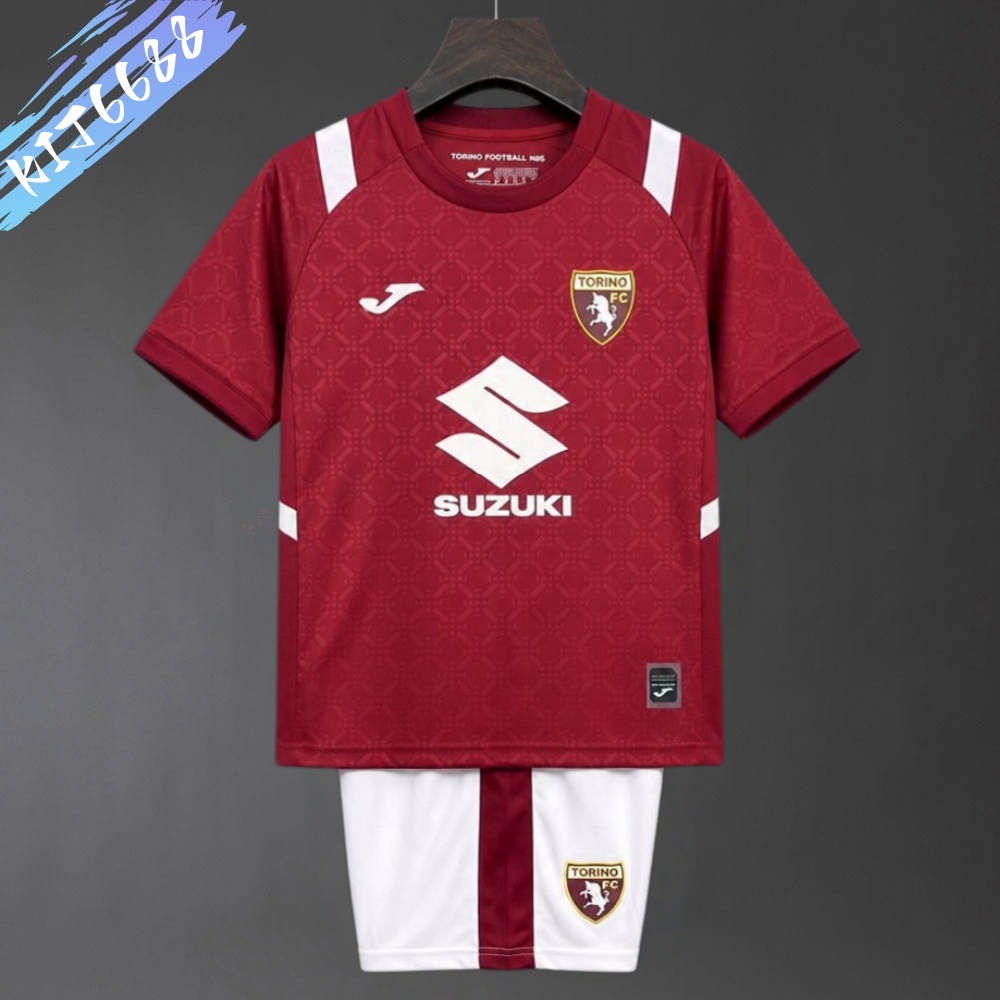 2026/2027 Torino Home Football Shirt (Kids Kit socks)