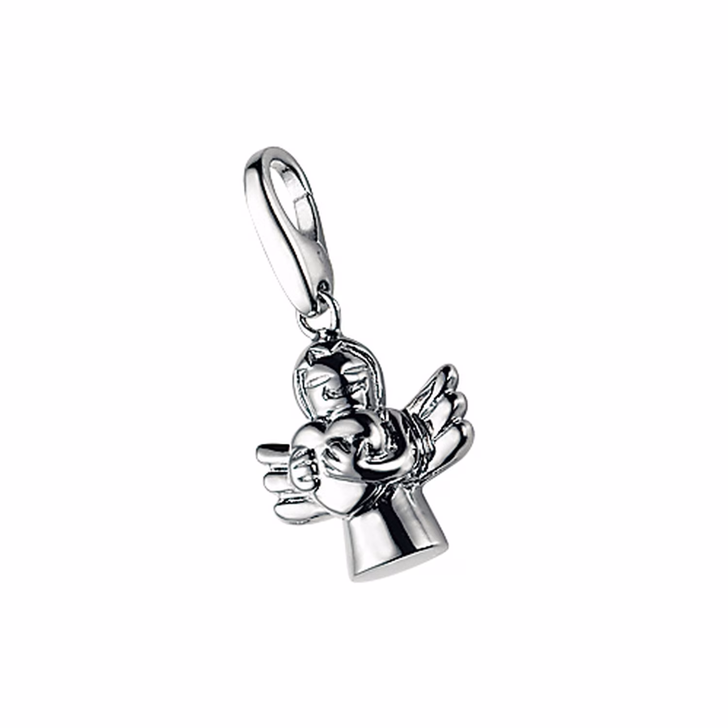 Charm Engel mit Herz, Silber 925