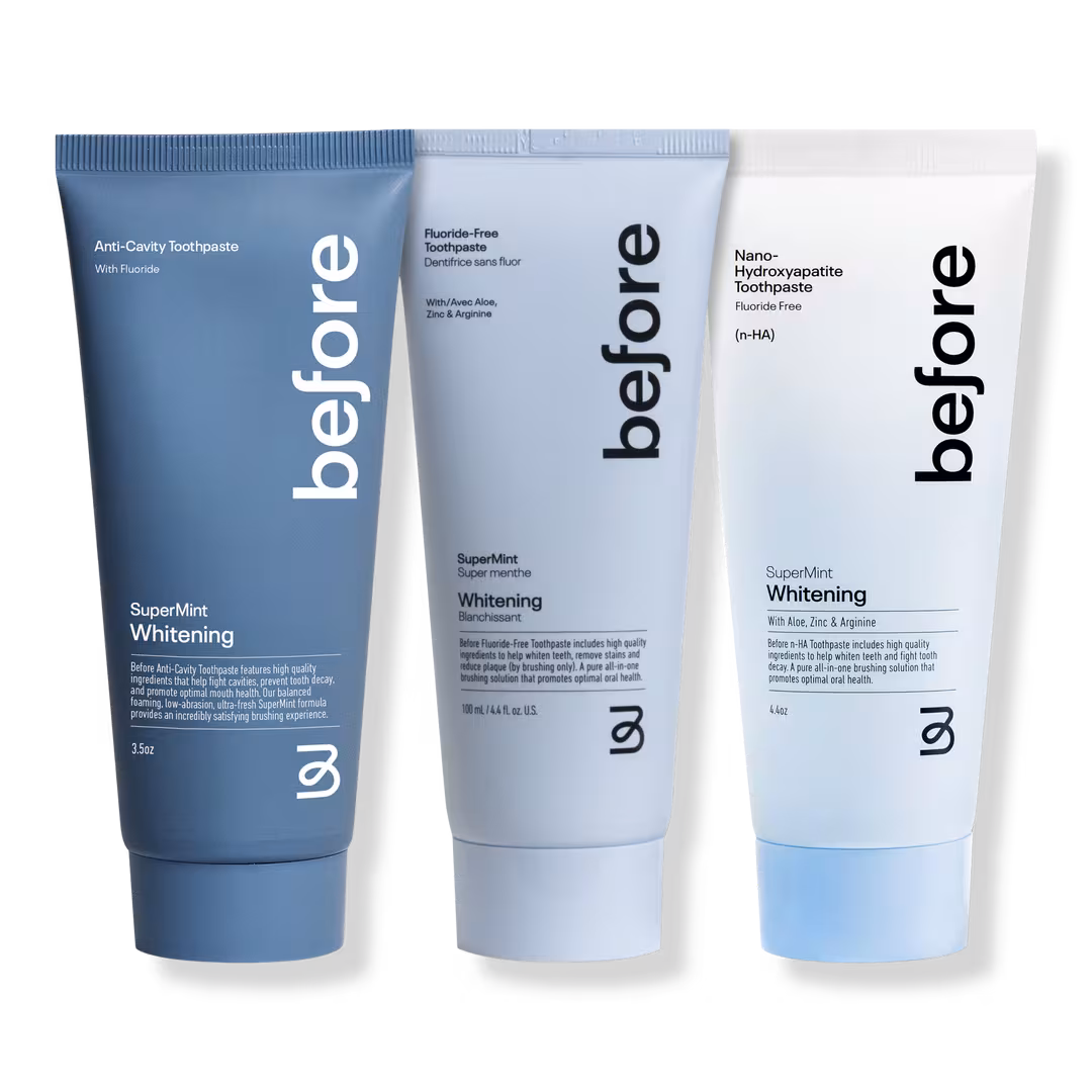 Before Oral Care  Before SuperMint 3-Pack