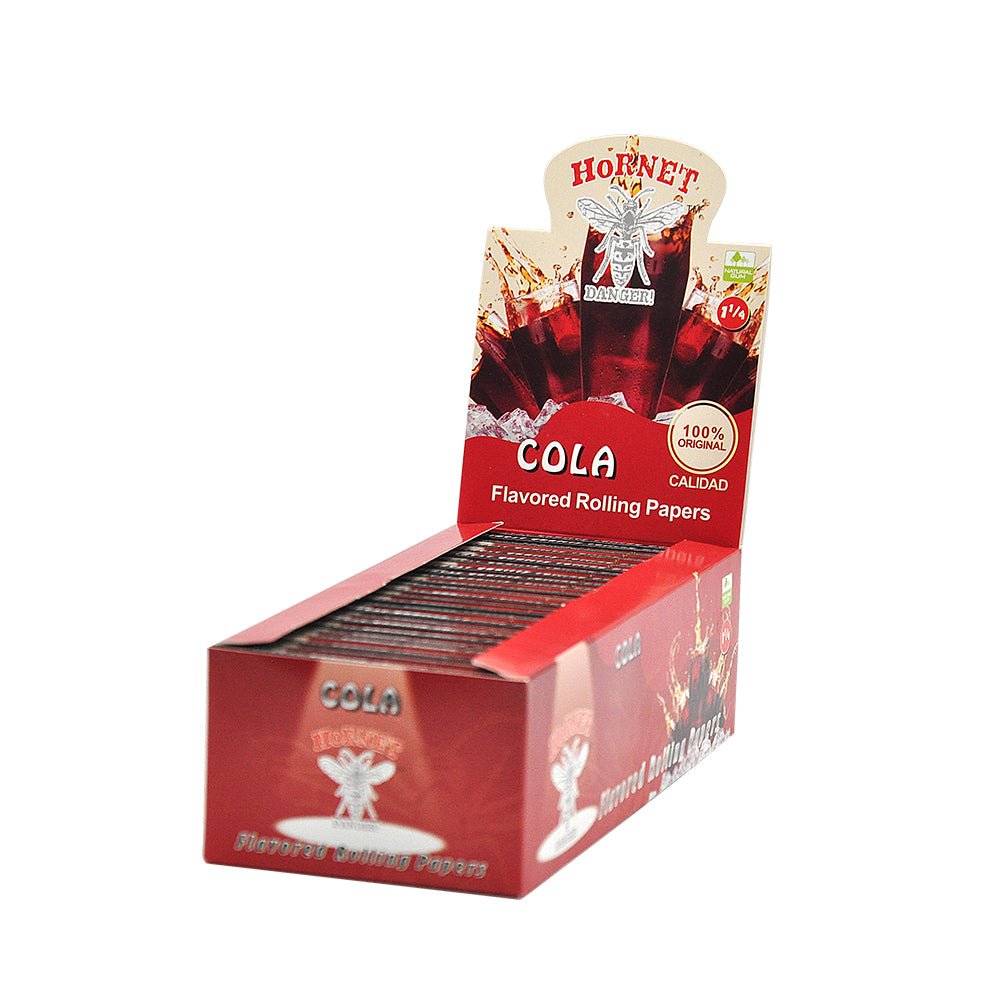 Hornet Cola Flavored Rolling Paper Box of 50 Booklets/2500 sheets