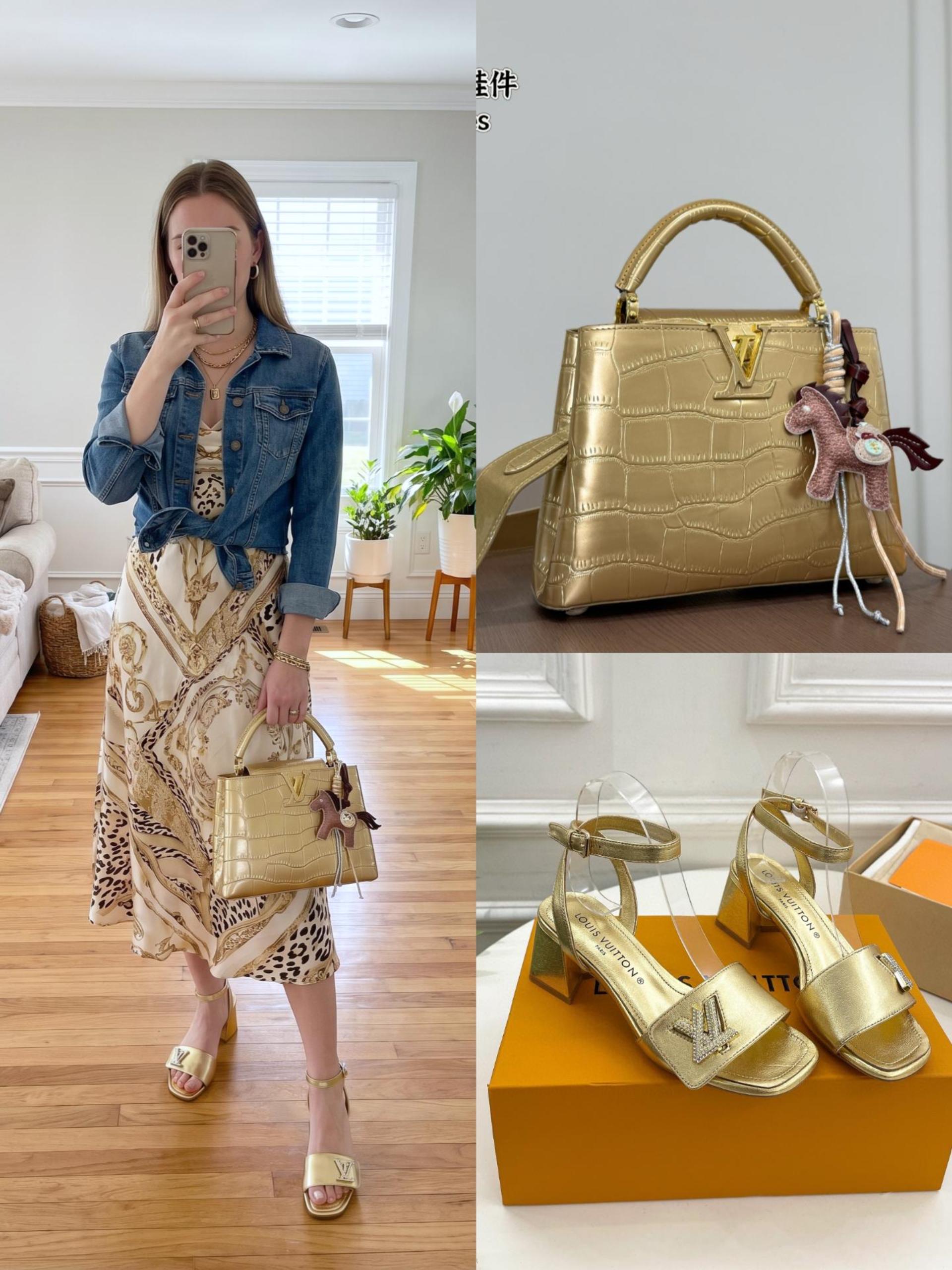 LV Shoes & Bag Set