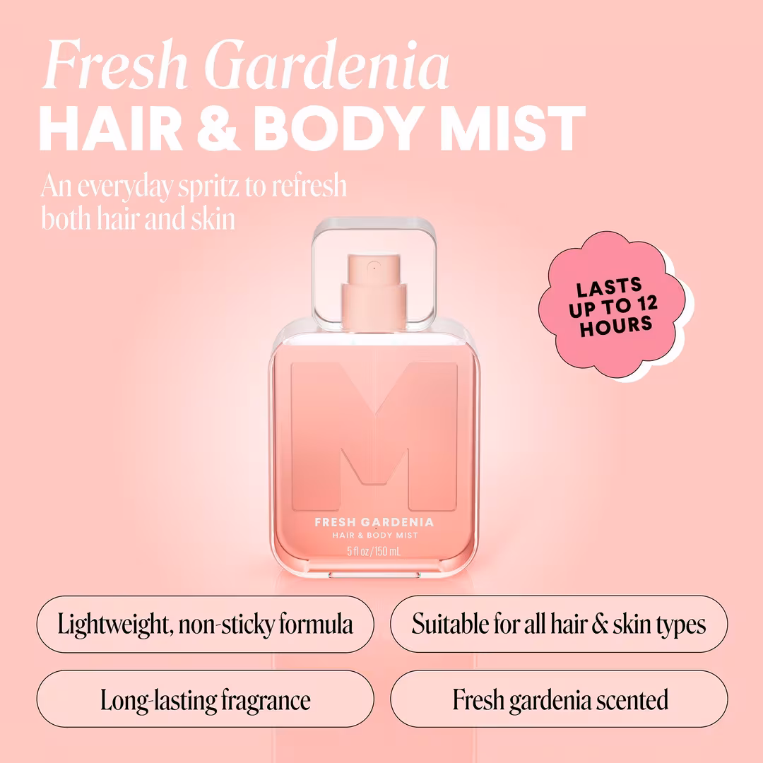 MONDAY Haircare  Fresh Gardenia Hair & Body Mist