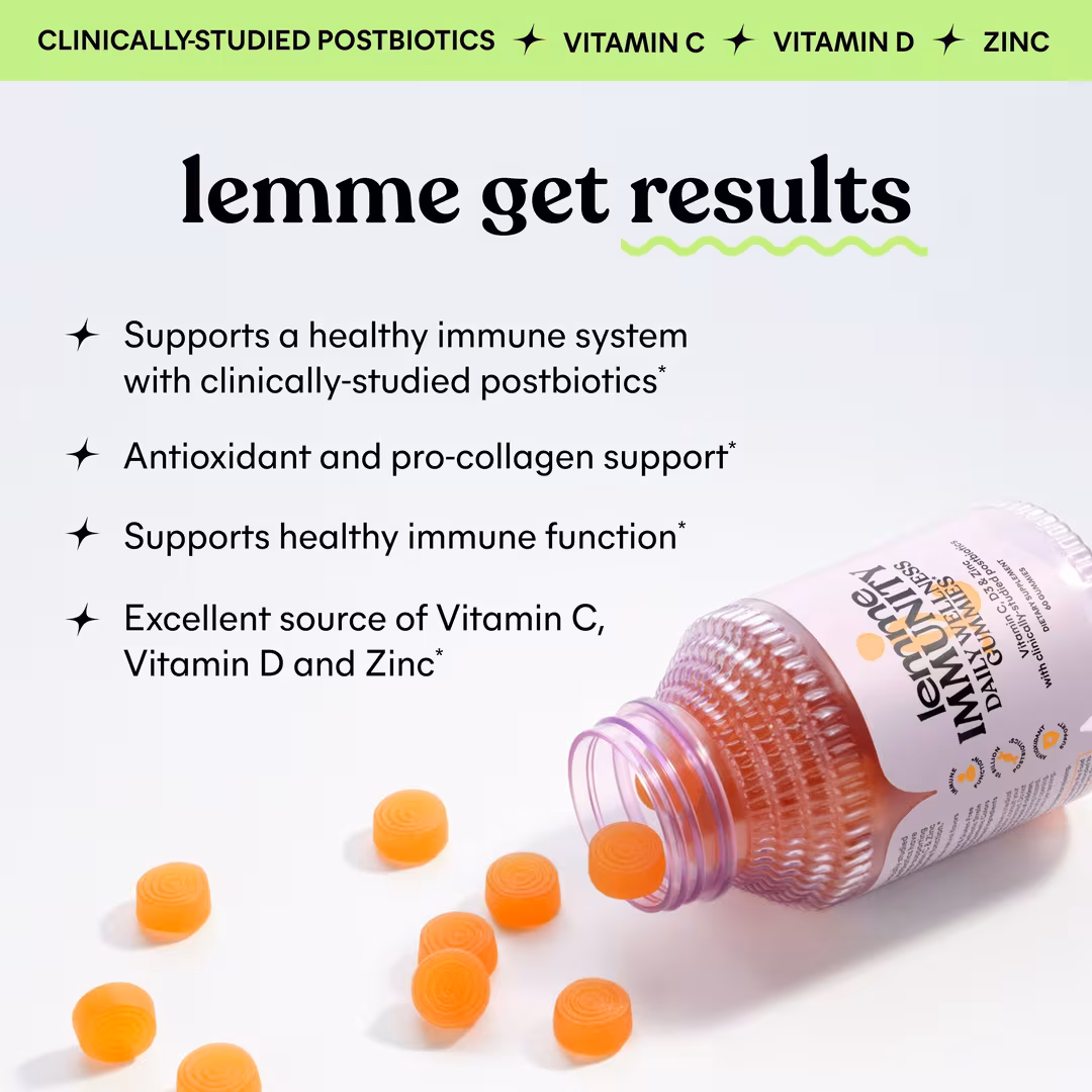 Lemme  Immunity: Daily Wellness Gummies