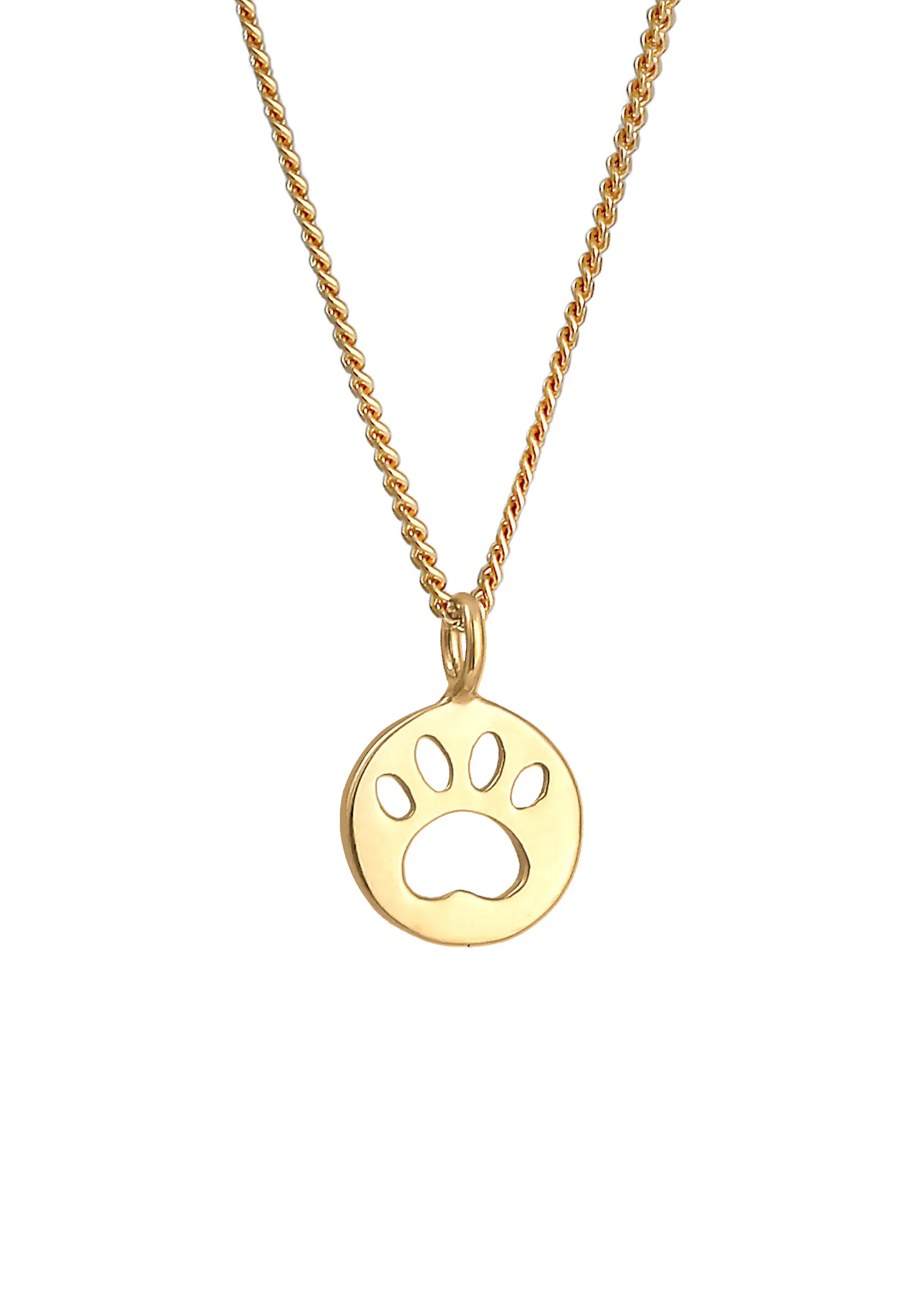 Kinder Pfote Katze Hund Plättchen 925 Silber