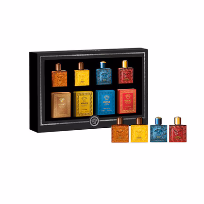 Versace Miniatures Mens Collection Eau de Parfum Spray Gift Set 4X5ML