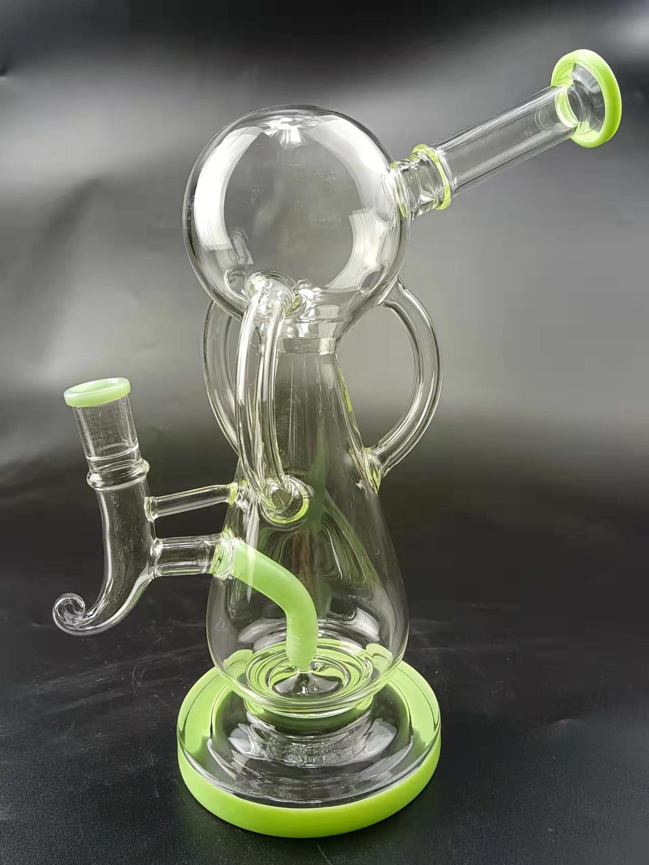 10 Artsy Recycler Glass Bong