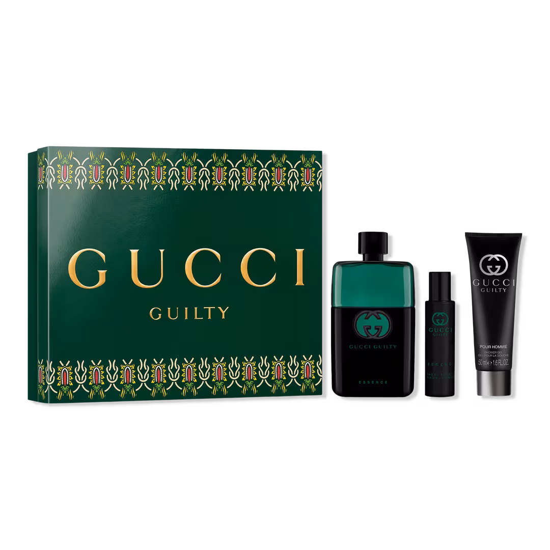 Gucci  Guilty Pour Homme Essence Eau de Toilette and Shower Gel 3-Piece Gift Set