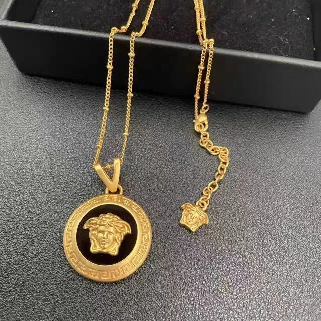 Versace pendant necklace
