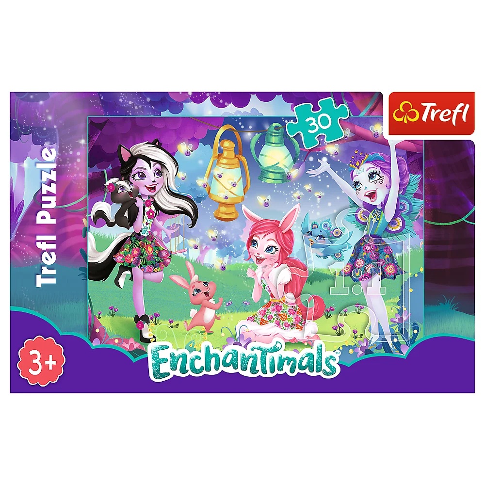 Puzzle 30 El. Enchantimals Magiczny Świat Enchantimals