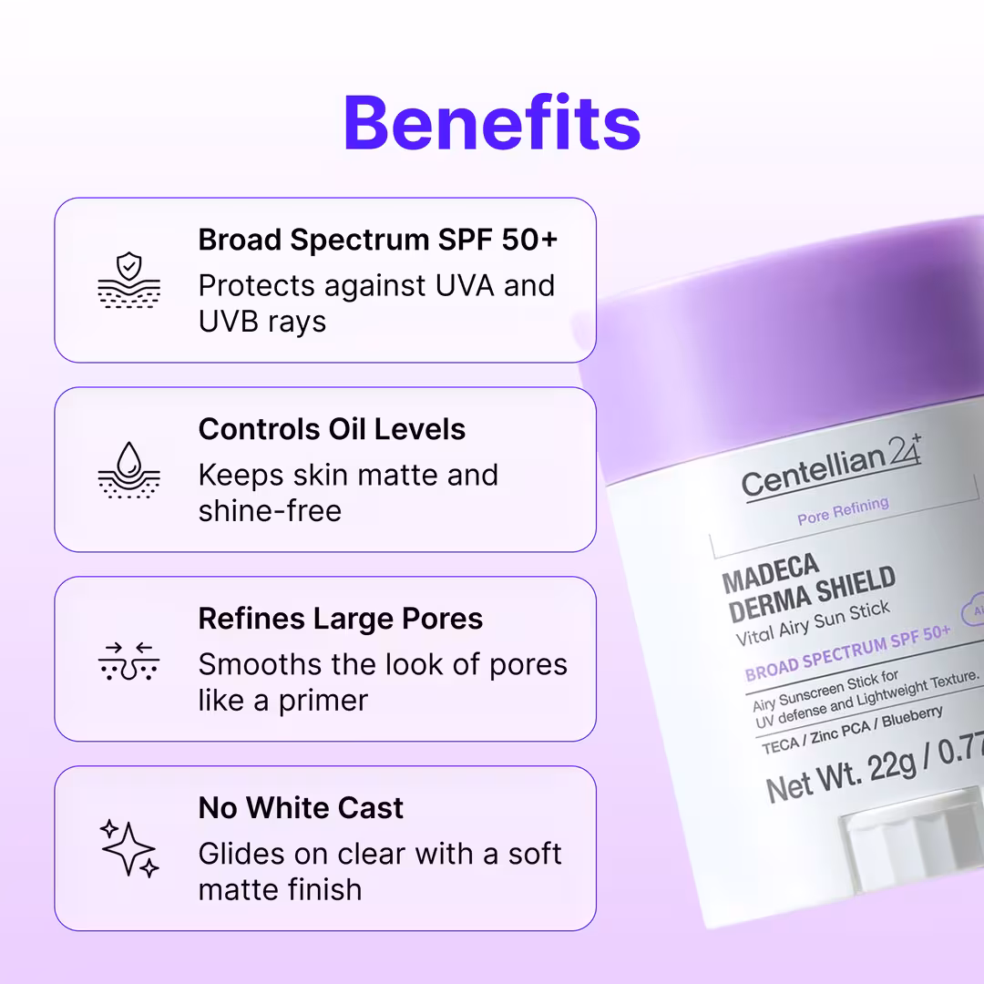Centellian24  Madeca Derma Shield Vital Airy Sun Stick SPF 50+