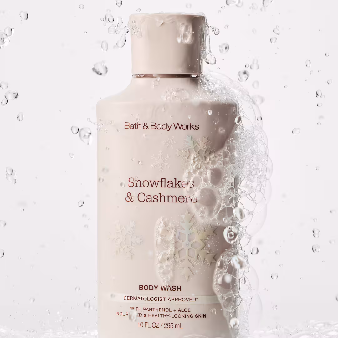 Bath & Body Works  Snowflakes & Cashmere Nourishing Body Wash