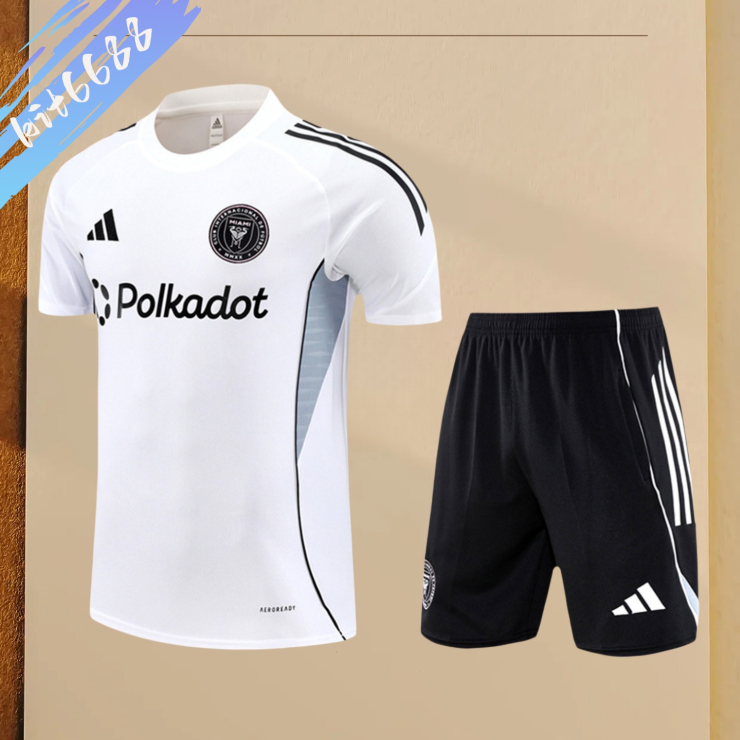 2025/2026 Miami Short Sleeve Training Jersey for Kids (Kids Kit)