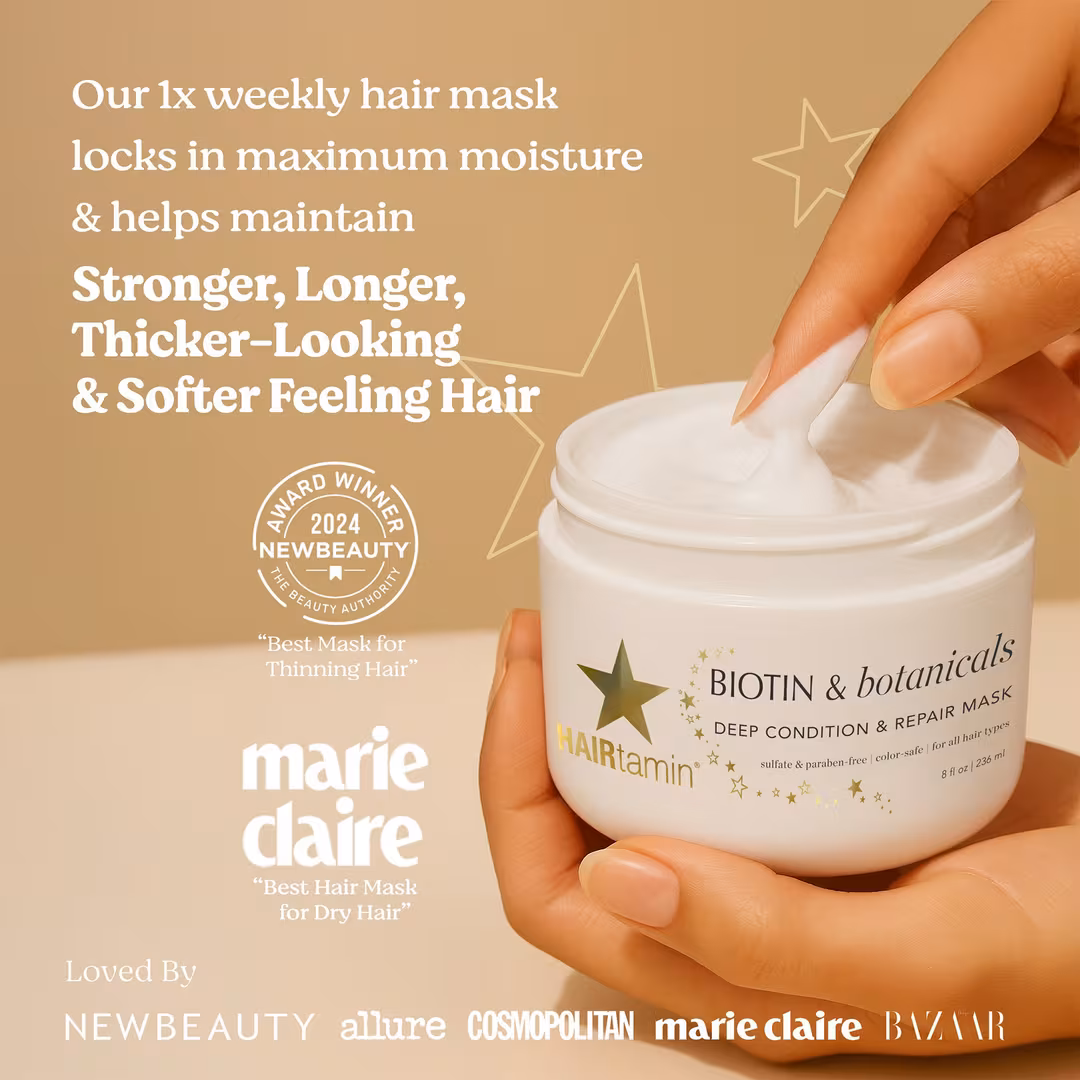 HAIRtamin  Biotin & Botanical Hair Mask