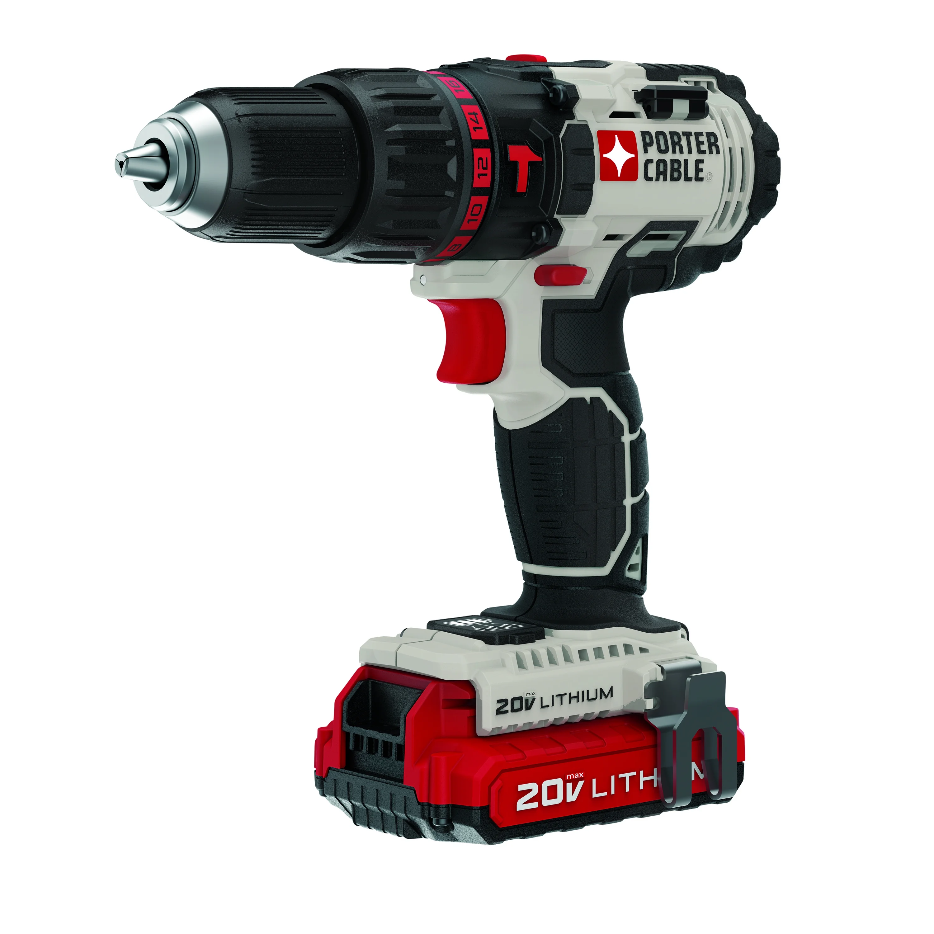 PORTER CABLE 20-Volt Max Lithium-Ion Cordless Drill & Impact Driver Combo Kit, PCCK602L2