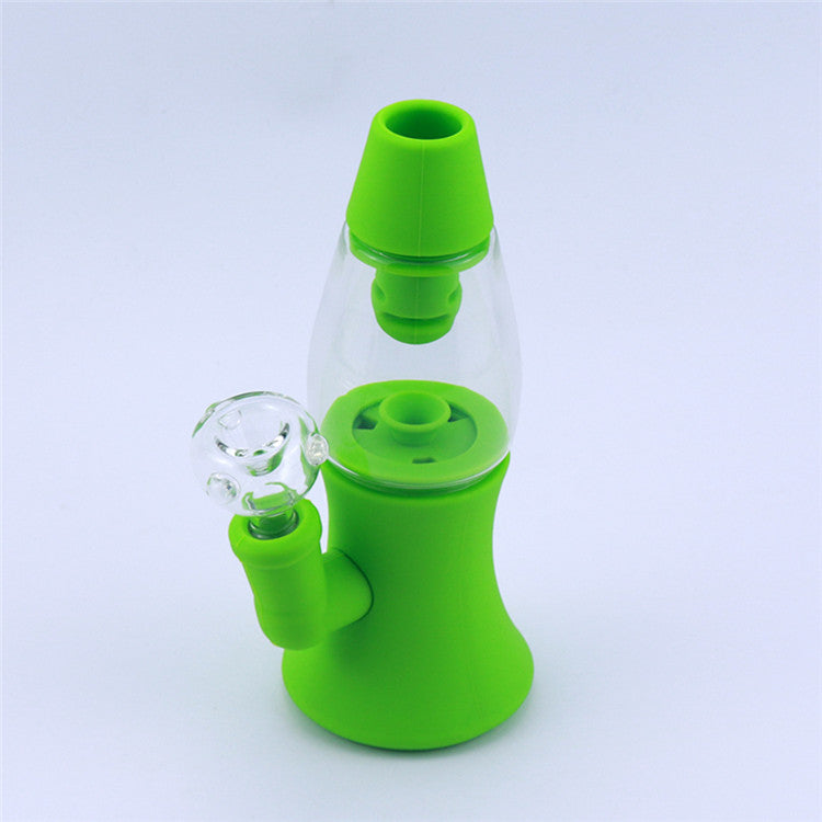 7 Camouflage Fountain Silicone Dab Rig