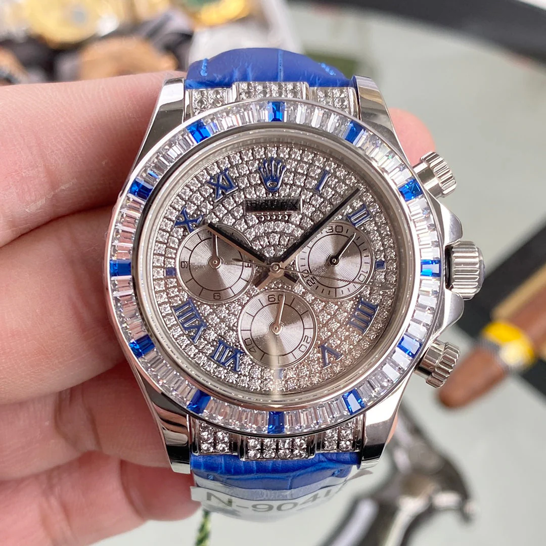 Rolex Watch DAYTONA SET WITH 36 BAGUETTE-CUT DIAMONDS