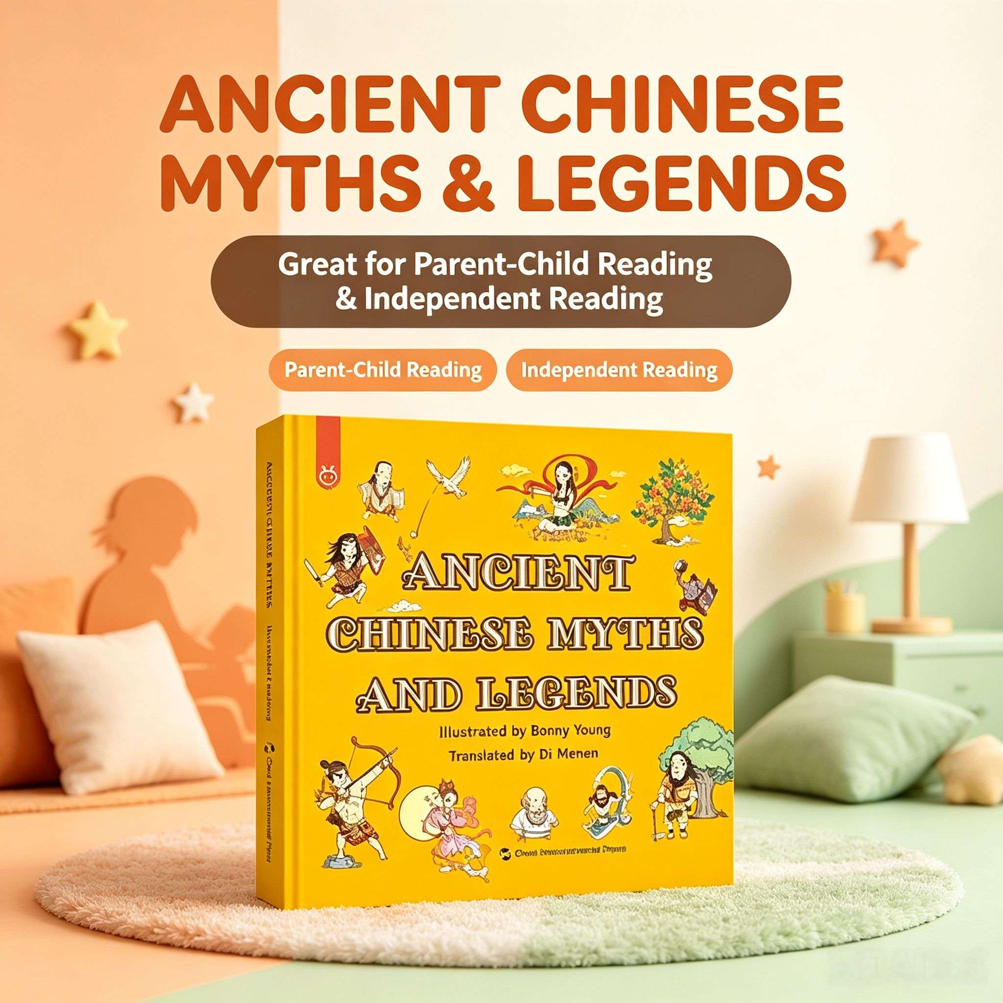 Chinese Ancient Myths and Legends (English Edition) – Illustrated Hardcover