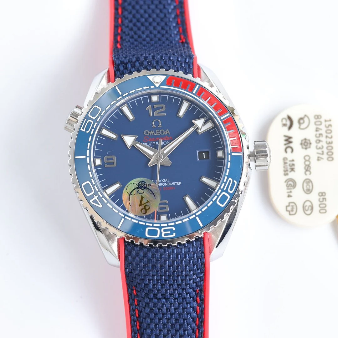 Omega Watch SEMASTER PLANET OCEAN 600M CERAMIC BLUE DIAL